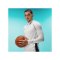 Nike Team Basketball Stock Trikot Weiss F100 - weiss