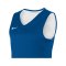 Nike Team Basketball Tanktop Reversibel Damen F463 - blau