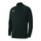Nike Team Training HalfZip Sweatshirt Kids Schwarz F010 - schwarz