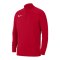 Nike Team Training HalfZip Sweatshirt Rot F657 - rot