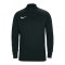Nike Team Training HalfZip Sweatshirt Schwarz F010 - schwarz