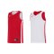 Nike Team25 Basketball Stock Reversible Trikot Kids Rot F657 - rot