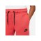 Nike Tech Fleece Short Kids Rot Schwarz F672 - rot