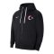 Nike TFF Kapuzenjacke Schwarz - schwarz
