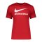 Nike TFF Swoosh T-Shirt Rot F657 - rot