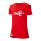 Nike TFF T-Shirt Damen Rot - rot