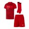 Nike TFF Türkei Minikit Fan Trikot Set Home WM 2026 Kids Rot F614 - rot