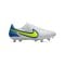 Nike Tiempo Legend IX Recharge Elite SG-Pro AC Grau Gelb Blau F075 - grau