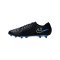 Nike Tiempo Legend X Pro AG Shadow Schwarz Silber Blau F040 - schwarz