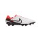 Nike Tiempo Legend X Pro FG Ready Weiss Schwarz Rot F100 - weiss