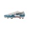 Nike Air Zoom Mercurial Vapor XVI Elite FG X2 Patta Aqua Silber F002 - silber