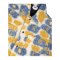 Obey Romie Sherpa Jacke Blau - blau