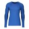 Odlo Performance Fundamentals Light L/S Crew Underwear Shirt Blau - blau