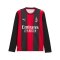 PUMA AC Mailand Trikot Langarm Home 2026/2027 Schwarz F01 - schwarz