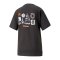 PUMA DOWNTOWN Relaxed Graphic T-Shirt Damen F01 - schwarz