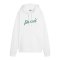 PUMA Essentials Script Hoody Damen Weiß F02 - weiss