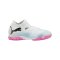 PUMA FUTURE 7 Match TT Mid Phenomenal Jr Kids Weiss Schwarz Pink F01 - weiss
