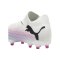 PUMA FUTURE 7 Pro FG/AG Phenomenal Jr Kids Weiss Schwarz Pink F01 - weiss