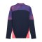 PUMA IndividualFinal 1/4 Zip Top Sweatshirt Blau Lila F01 - blau
