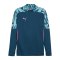 PUMA individualFINAL HalfZip Sweatshirt Grün - gruen
