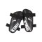 PUMA King Strap Schienbeinschoner Schwarz F01 - schwarz