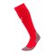 PUMA LIGA Socks Core Stutzenstrumpf Rot Weiss F01 - rot
