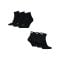 PUMA Quarter Plain 3P Socken Schwarz F200 - schwarz