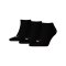 PUMA Sneaker Plain 3P Socken Weiß F200 - schwarz
