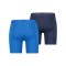 PUMA Sport Mircofiber Long Boxer 2er Pack F002 - blau