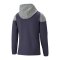 PUMA teamCUP Casuals Kapuzenjacke Blau Grau F06 - blau