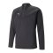 PUMA teamCUP HalfZip Regensweatshirt Schwarz F03 - schwarz