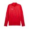 PUMA teamCUP Training 1/4 Zip Sweatshirt Rot F01 - rot