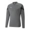 PUMA teamFINAL Training 1/4 Zip Sweatshirt F13 - grau