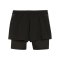 PUMA teamGOAL 2in1 Short Damen Schwarz Weiss F03 - schwarz