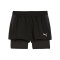 PUMA teamGOAL 2in1 Short Damen Schwarz Weiss F03 - schwarz