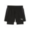 PUMA teamGOAL 2in1 Short Schwarz Weiss F03 - schwarz