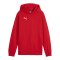 PUMA teamGOAL Casuals Hoody Kids Rot F01 - rot