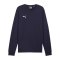 PUMA teamGOAL Casuals Sweatshirt Blau F06 - dunkelblau