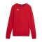 PUMA teamGOAL Casuals Sweatshirt Damen Rot F01 - rot