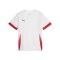PUMA teamGOAL Matchday Trikot Kids Weiss Rot F11 - weiss