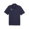 PUMA teamGOAL Poloshirt Blau Weiss F06 - blau