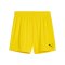 PUMA teamGOAL Short Damen Gelb Schwarz F07 - gelb