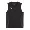 PUMA teamGOAL Tanktop Schwarz Weiss F03 - schwarz