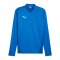 PUMA teamGOAL Training 1/4 Zip Sweatshirt Blau F02 - hellblau