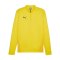 PUMA teamGOAL Training 1/4 Zip Sweatshirt Gelb F07 - gelb