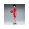 PUMA Teamjaws Graphic Ss Shooting Hemd Rot F03 - rot