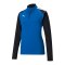 PUMA teamLIGA HalfZip Sweatshirt Damen Blau Schwarz F02 - blau
