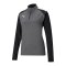 PUMA teamLIGA HalfZip Sweatshirt Damen Grau Schwarz F013 - grau