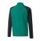 PUMA teamLIGA HalfZip Sweatshirt Grün Schwarz F05 - gruen