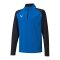 PUMA teamLIGA HalfZip Sweatshirt Kids Blau F02 - blau